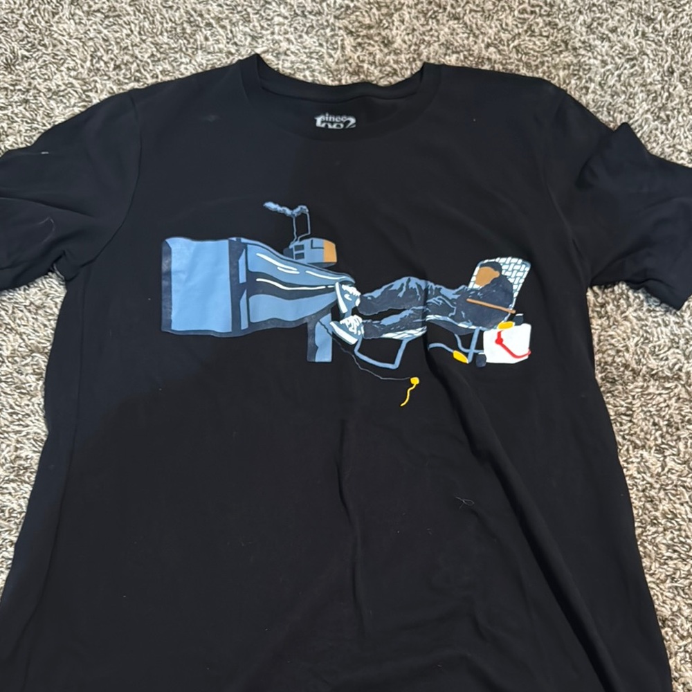 Black Graphic Tee by Obey